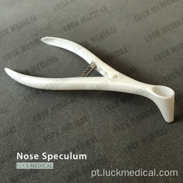 Especulum nasal plástico de uso único